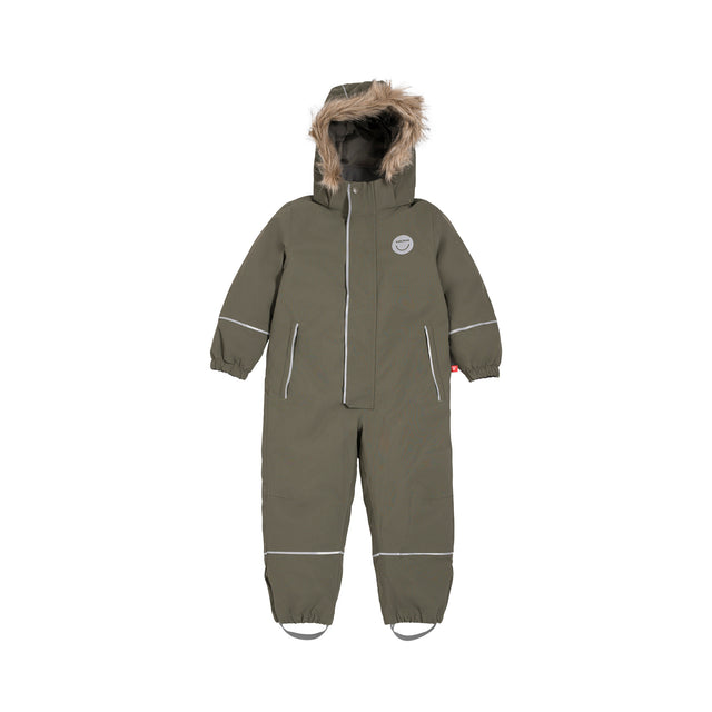 Viking Play Winter Playsuit Thermal Børneflyverdragt - Olive - Olive
