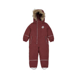 Viking Play Winter Playsuit Thermal Børneflyverdragt - Wine - Wine