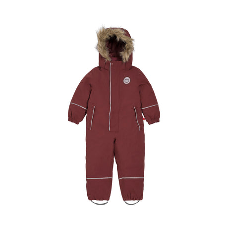 Viking Play Winter Playsuit Thermal Børneflyverdragt - Wine - Wine
