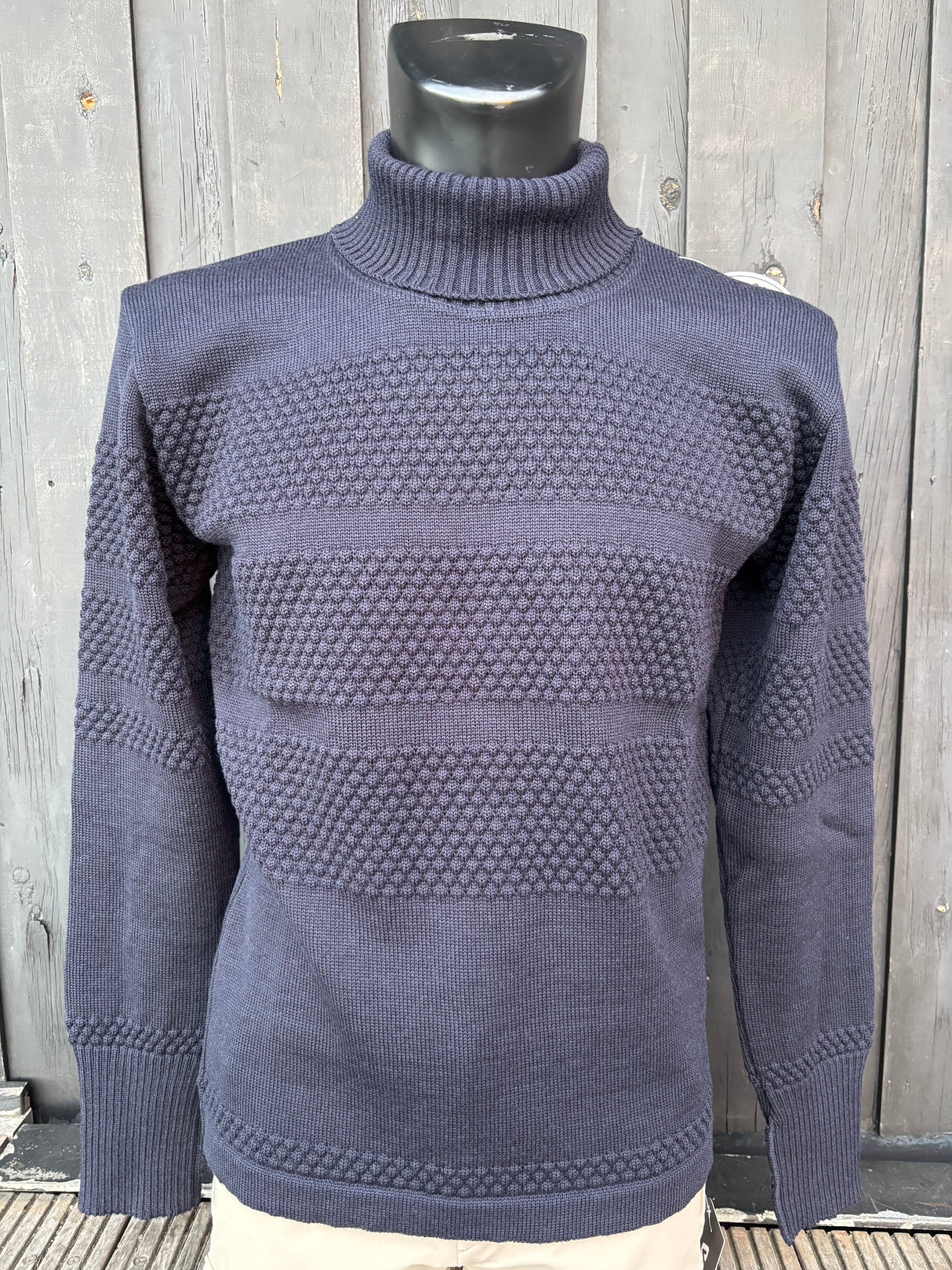 Original Sailor Sweater - den originale sømandstrøje med rullekrave -