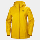 Helly Hansen Women's Moss Rain Jacket Regnjakke Dame - Essential Yellow