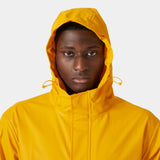 Helly Hansen Men's Moss Rain Jacket Regnjakke Herre - Essential Yellow -