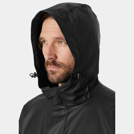 Helly Hansen Men's Moss Rain Jacket Regnjakke Herre - Black -