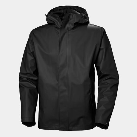 Helly Hansen Men's Moss Rain Jacket Regnjakke Herre - Black -