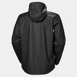 Helly Hansen Men's Moss Rain Jacket Regnjakke Herre - Black -