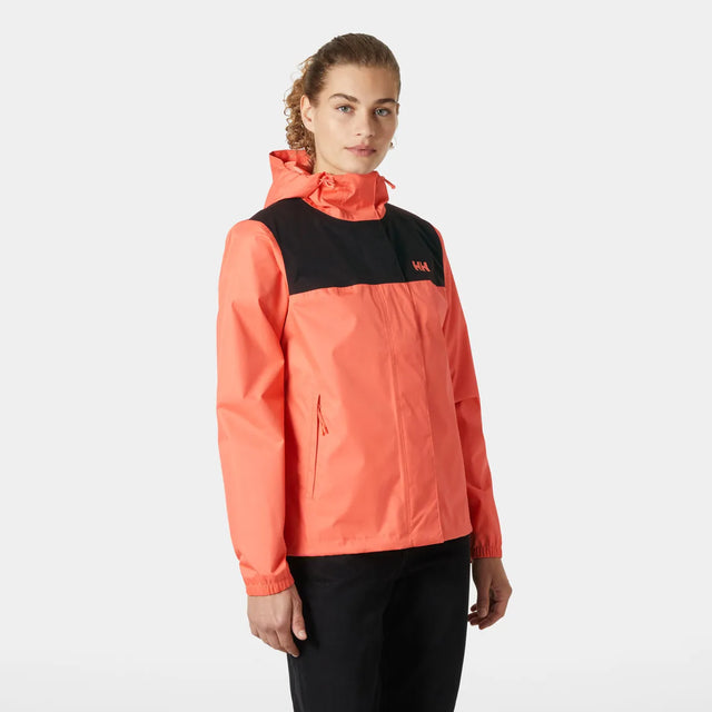 Helly Hansen Women’s Vancouver Rain Jacket Regnjakke Dame - Peach Echo - Peach Echo
