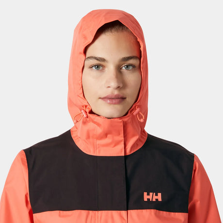 Helly Hansen Women’s Vancouver Rain Jacket Regnjakke Dame - Peach Echo -