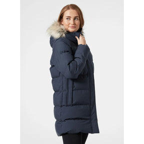 Helly Hansen Women’s Blossom Puffy Winter Parka Vinterfrakke Dame - Navy - Navy