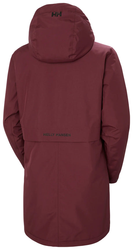 Helly Hansen Women's Lisburn Insulated Coat Regnfrakke Dame - Hickory Sample -