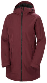 Helly Hansen Women's Lisburn Insulated Coat Regnfrakke Dame - Hickory Sample - Hickory