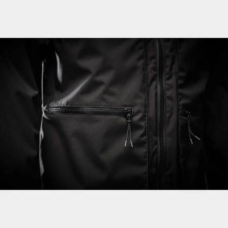 Helly Hansen Men's Move Hooded Rain Jacket Regnjakke Herre - Black -