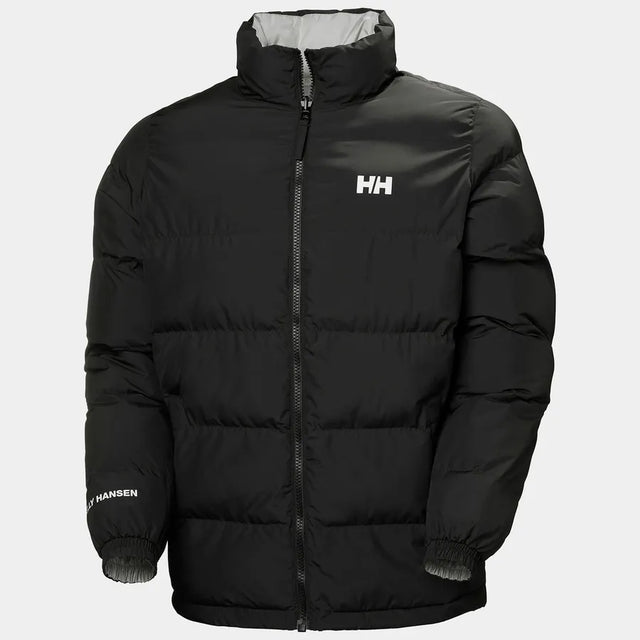 Helly Hansen Men's Yu 23 Reversible Puffer Herrejakke - 990 Black L