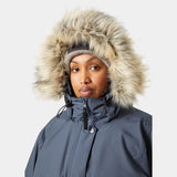 Helly Hansen Women's Senja Plus Parka Vinterfrakke Dame Plus Size