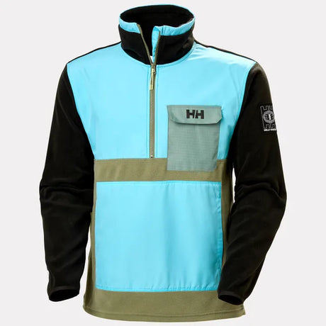 Helly Hansen Unisex Play Half-Zip Fleece Anorak Fleecejakke - Aqua Blå L (Sample)