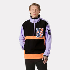 Helly Hansen Unisex Play Half-Zip Fleece Anorak Fleecejakke Dame / Herre - Bright Lave - Bright Lave