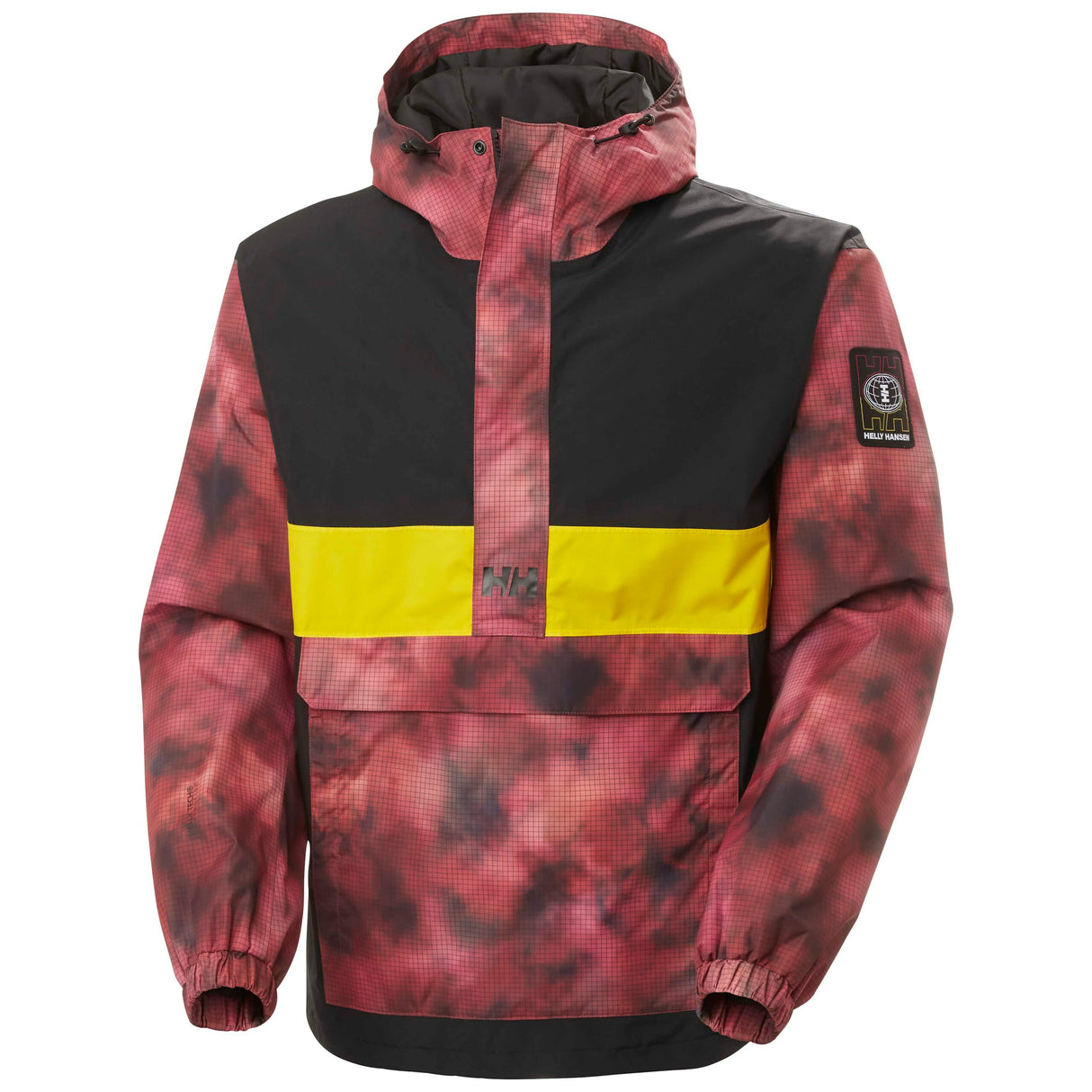 Helly Hansen Unisex Play Anorak Dame / Herre - Dark Magenta Yu Spray Aop