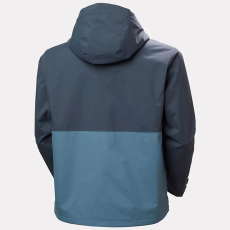 Helly Hansen Men's Escape Utility Rain Jacket Regnjakke Herre - Washed Navy -