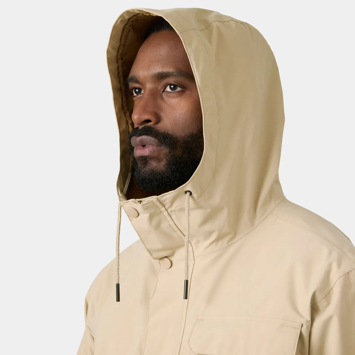 Helly Hansen Men's Escape Utility Rain Jacket Regnjakke Herre - Elmwood -