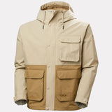 Helly Hansen Men's Escape Utility Rain Jacket Regnjakke Herre - Elmwood -
