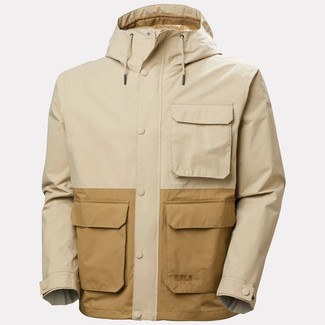 Helly Hansen Men's Escape Utility Rain Jacket Regnjakke Herre - Elmwood -