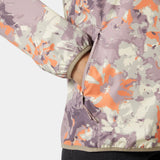 Helly Hansen Women's Graphic Rain Jacket Regnjakke Dame - Purple Clay -