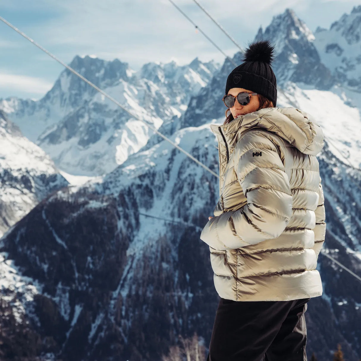 Helly Hansen Women's Winter Bliss Down Jacket Dunjakke Dame - Navy (Kopi) -