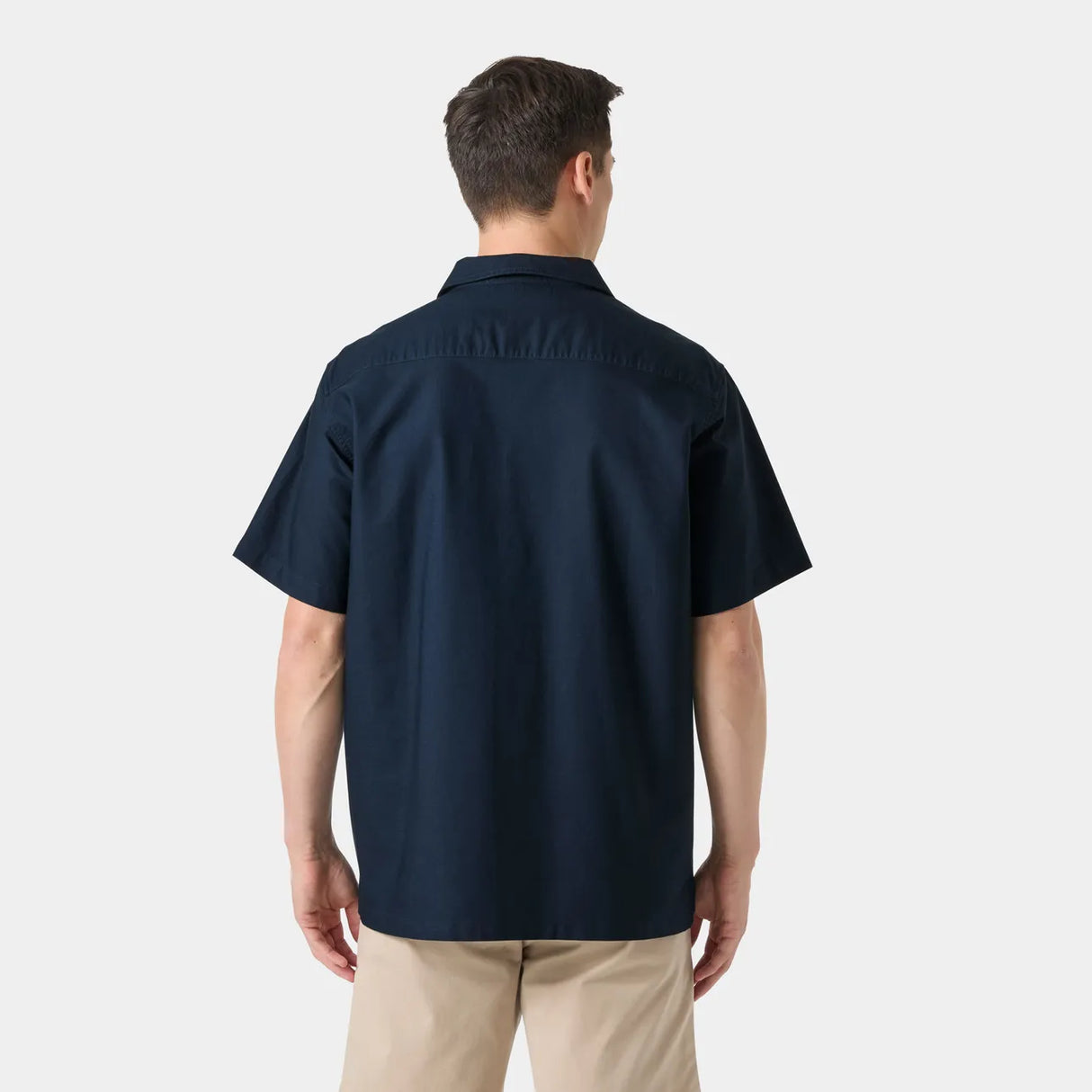 Helly Hansen Men's Shore Short Sleeve Shirt Kortærmet Skjorte Herre - Navy -
