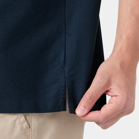 Helly Hansen Men's Shore Short Sleeve Shirt Kortærmet Skjorte Herre - Navy -
