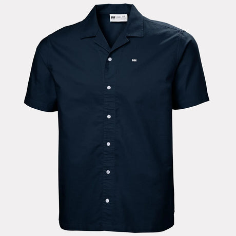Helly Hansen Men's Shore Short Sleeve Shirt Kortærmet Skjorte Herre - Navy -