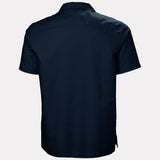 Helly Hansen Men's Shore Short Sleeve Shirt Kortærmet Skjorte Herre - Navy -