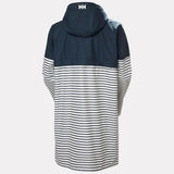 Helly Hansen Women's Moss Block PU Raincoat Regnfrakke Dame - Navy -