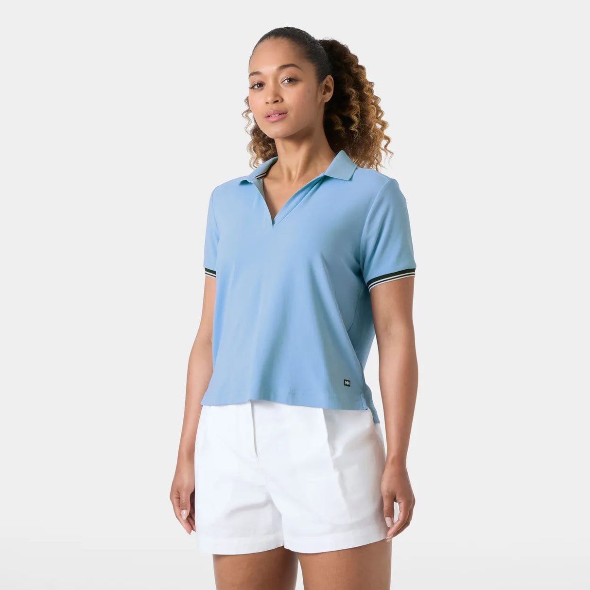 Helly Hansen Women's Portofino Polo T-shirt Dame - Bright Blue - Bright Blue