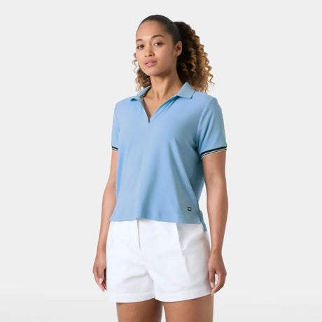 Helly Hansen Women's Portofino Polo T-shirt Dame - Bright Blue - Bright Blue