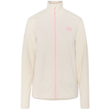 Kari Traa Kari Full-Zip Fleecejakke Dame - Bjerk White -