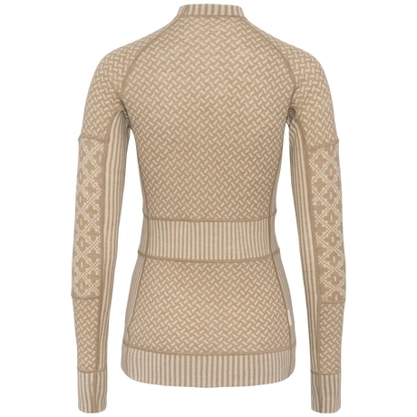 Kari Traa Smekker Long Sleeve Baselayer Skiundertrøje Dame - Mocha -