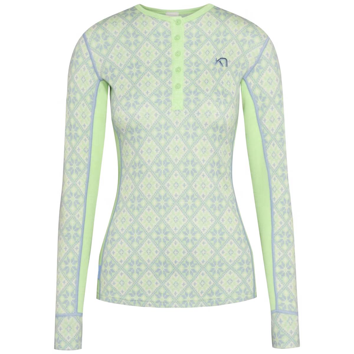 Kari Traa Rose Long Sleeve Skiundertrøje Dame - Mint -