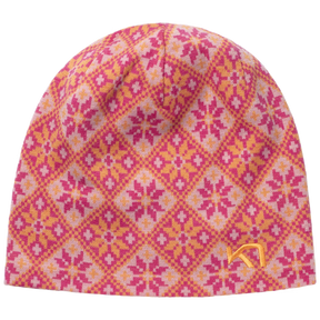 Kari Traa Rose Beanie Strikhue Dame - Berry Pink - Berry Pink One-size