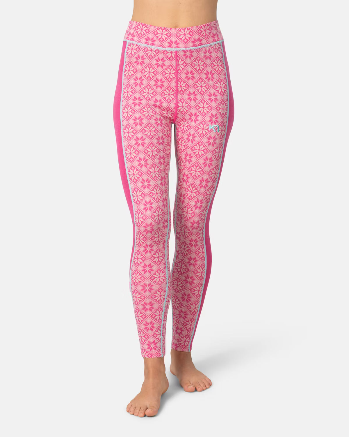 Kari Traa Rose Half Zip High Waist Skiundertøj Sæt Dame - Spink