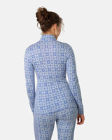 Kari Traa Rose Half Zip High Waist Skiundertøj Sæt Dame - Iris