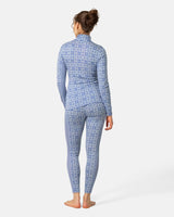 Kari Traa Rose Half Zip High Waist Skiundertøj Sæt Dame - Iris