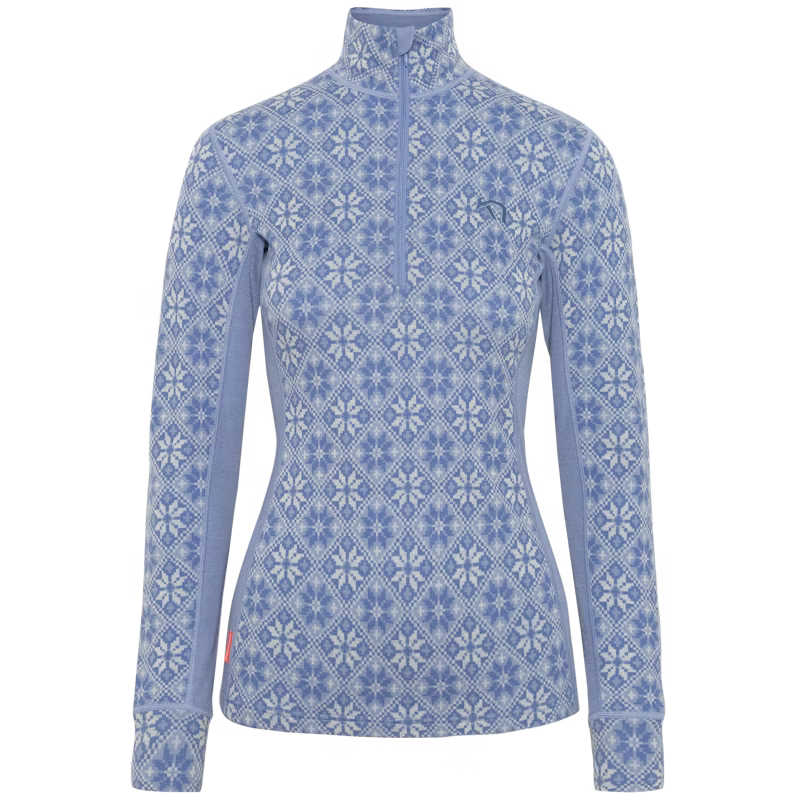 Kari Traa Rose Half Zip Skiundertrøje Dame - Iris -