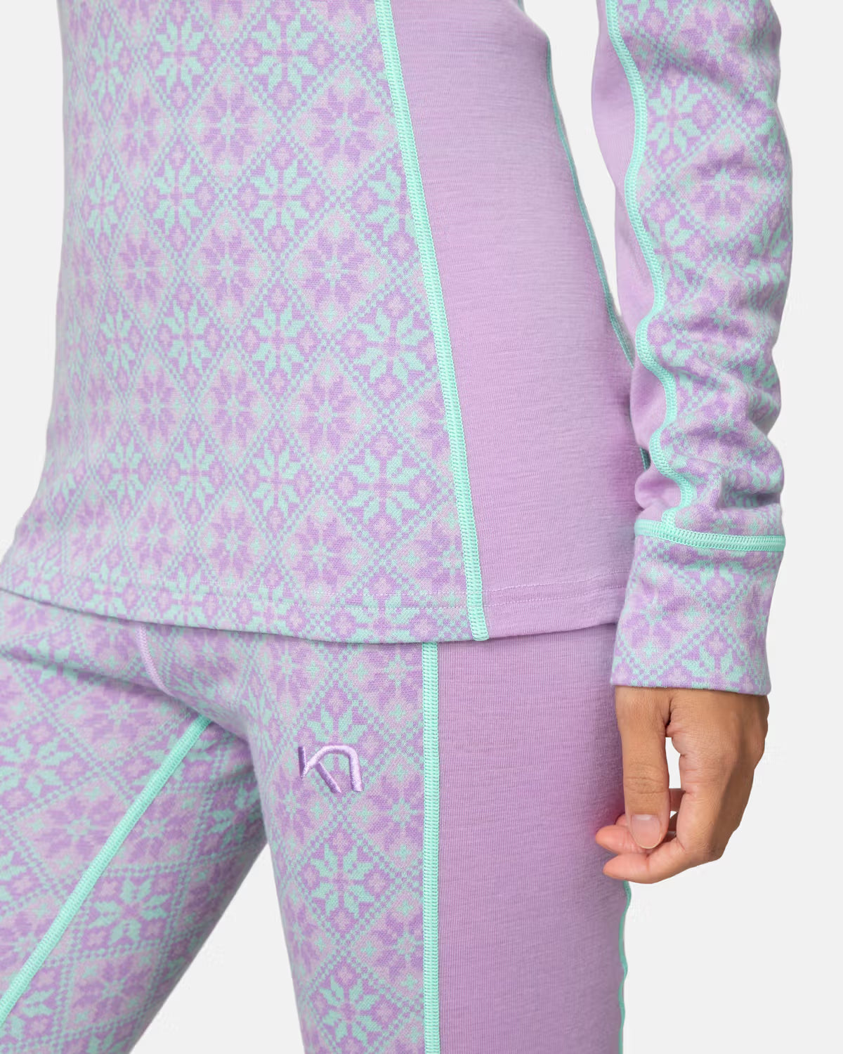 Kari Traa Rose Half Zip Skiundertrøje Dame - Lily