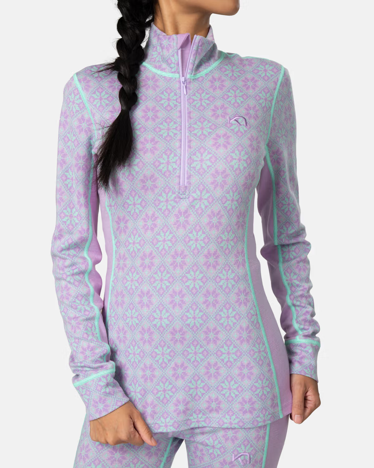 Kari Traa Rose Half Zip Skiundertrøje Dame - Lily
