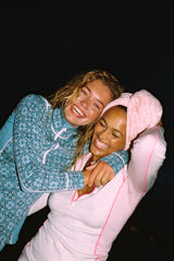 Kari Traa Rose Half Zip Skiundertrøje Dame - Cotton Candy -