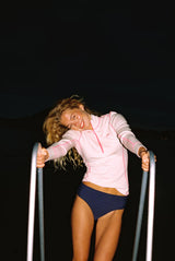 Kari Traa Rose Half Zip Skiundertrøje Dame - Cotton Candy -