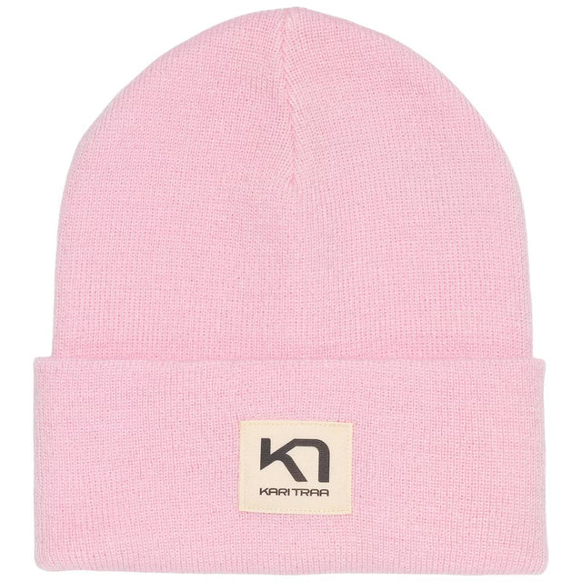 Kari Traa Røthe Beanie Hue Dame - Gum Pink One-size