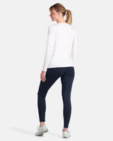 Kari Traa Nora 2.0 Long Sleeve Langærmet Træningstop Dame - Bright White -