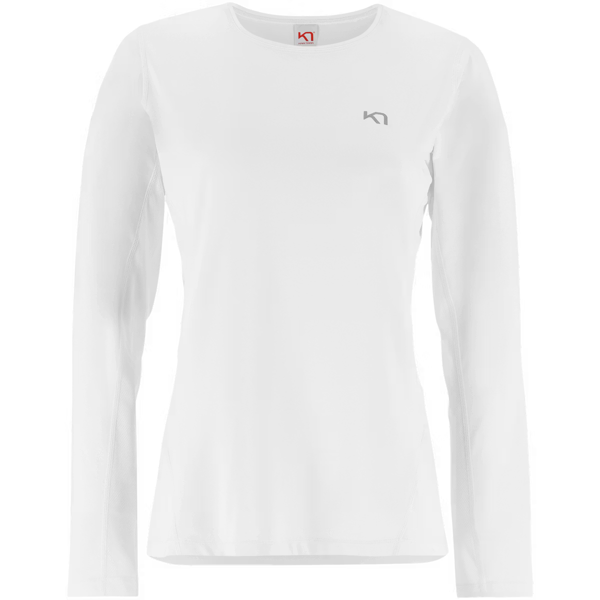 Kari Traa Nora 2.0 Long Sleeve Langærmet Træningstop Dame - Bright White -