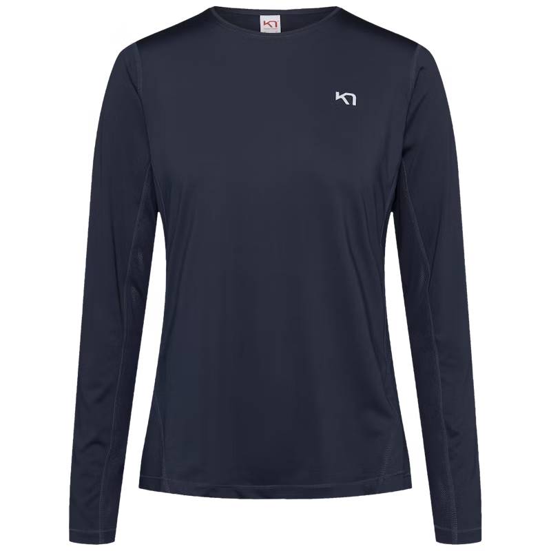 Kari Traa Nora 2.0 Long Sleeve Langærmet Træningstop Dame - Royal - Royal