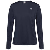 Kari Traa Nora 2.0 Long Sleeve Langærmet Træningstop Dame - Royal - Royal